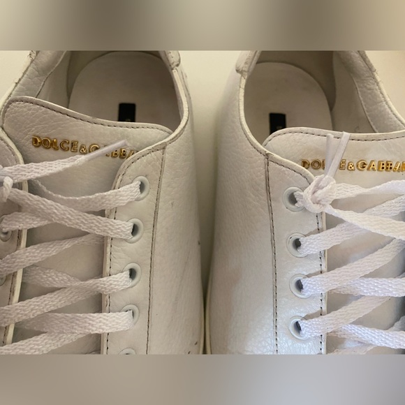 🔥Dolce & Gabbana Mens Leather Sneakers - Picture 4 of 10